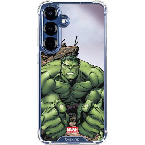 Marvel Avengers Hulk Galaxy S25 Clear Case